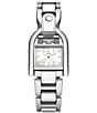 Color:Silver - Image 1 - Women's Harwell Three-Hand Stainless Steel Bracelet Watch