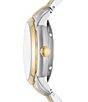 Color:Two Tone - Image 2 - Women's Heritage Automatic Two Tone Stainless Steel Bracelet Watch