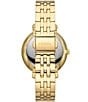 Color:Gold - Image 3 - Women's Jacqueline Multifunction Gold Stainless Steel Bracelet Watch