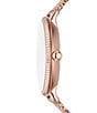 Color:Rose Gold - Image 2 - Women's Jacqueline Rose Gold Tone Stainless Steel Mesh Watch