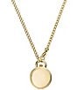 Color:Gold - Image 2 - Women's Jacqueline Three-Hand Gold Stainless Steel Watch Locket