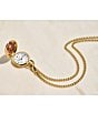 Color:Gold - Image 4 - Women's Jacqueline Three-Hand Gold Stainless Steel Watch Locket
