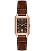 Fossil Women's Raquel Quartz Three-Hand Date Leather Strap Watch - Image 5