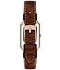 Fossil Women's Raquel Quartz Three-Hand Date Leather Strap Watch - Image 6