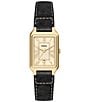 Fossil Women's Raquel Quartz Three-Hand Date Leather Strap Watch - Image 1