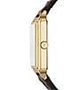 Fossil Women's Raquel Three-Hand Date Brown Croco Leather Strap Watch, Color:Brown - Image 2