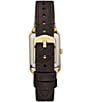 Fossil Women's Raquel Three-Hand Date Brown Croco Leather Strap Watch, Color:Brown - Image 3