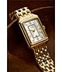 Color:Gold - Image 4 - Women's Raquel Three-Hand Date Gold-Tone Stainless Steel Watch