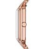 Color:Rose Gold - Image 2 - Women's Raquel Three-Hand Date Rose Gold Tone Stainless Steel Bracelet Watch