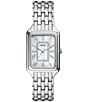 Fossil Women's Raquel Three-Hand Date Two Tone Stainless Steel Bracelet Watch, Color:Silver - Image 1