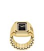 Fossil Women's Raquel Two-Hand Stone Stainless Steel Ring Watch - Image 3