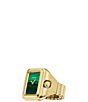 Fossil Women's Raquel Two-Hand Stone Dial Stainless Steel Ring Watch - Image 1
