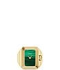 Fossil Women's Raquel Two-Hand Stone Dial Stainless Steel Ring Watch - Image 2