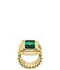 Fossil Women's Raquel Two-Hand Stone Dial Stainless Steel Ring Watch - Image 3