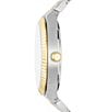 Color:Two Tone - Image 2 - Women's Scarlette Quartz Analog Two-Tone Stainless Steel Bracelet Watch