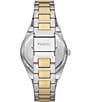 Color:Two Tone - Image 3 - Women's Scarlette Three-Hand Two-Tone Stainless Steel Bracelet Watch