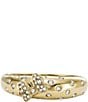 Color:Gold - Image 1 - x Disney© Special Edition Minnie Mouse Gold-Tone Stainless Steel Center Focal Band Ring