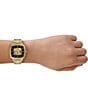 Fossil x Nick Jonas Machine Luxe Automatic Stainless Steel Bracelet Watch, Color:Gold - Image 4