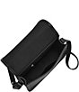 Color:Black - Image 3 - Zoey Large Magnetic Buckle Crossbody Bag