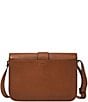 Color:Brown - Image 2 - Zoey Large Magnetic Buckle Crossbody Bag