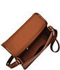Color:Brown - Image 3 - Zoey Large Magnetic Buckle Crossbody Bag