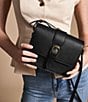 Color:Black - Image 4 - Zoey Medium Flap Crossbody Bag