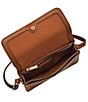 Color:Brown - Image 3 - Zoey Small Magnetic Buckle Crossbody Bag