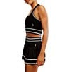 FP Movement Advantage Stretch Texture Halter Neck A-Line 2-Piece Skirt Set - Image 3