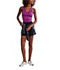 Free People FP Movement All Clear V-Neck Sleeveless Cropped Cami, Color:Deep Mulberry - Image 4