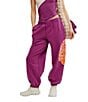 Free People FP Movement Coordinating All Star Mid Rise Slouchy Oversized Sweatpants, Color:Mulberry Combo - Image 1