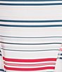 FP Movement Baseline Stripe Printed Square Neck Sleeveless A-Line Mini Dress - Image 3