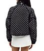 FP Movement Birdseye Printed Mountain High 1/2 Zip High Neck Long Sleeve Fleece Pullover - Image 2