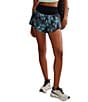 Free People FP Movement Carpe Diem Floral Print Shorts, Color:Midnight Floral Combo - Image 1