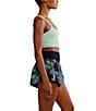 Free People FP Movement Carpe Diem Floral Print Shorts, Color:Midnight Floral Combo - Image 3