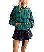 FP Movement Final Call Plaid Long Sleeve Hoodie - Image 1