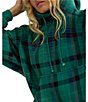 FP Movement Final Call Plaid Long Sleeve Hoodie - Image 5
