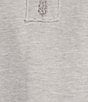 Free People FP Movement Flutter Crew Neck Flutter Ruffle Short Sleeve Tank, Color:Heather Grey - Image 6