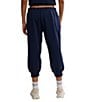 Free People FP Movement Flutter Cropped Joggers, Color:Midnight Navy - Image 2