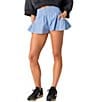 FP Movement Get Your Flirt On Printed High Rise Shorts - Image 1