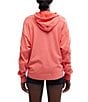 Free People FP Movement Hot Shot Hooded Layer Coddy Long Sleeve Pullover, Color:Hibiscus - Image 2