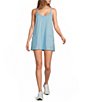 FP Movement Hot Shot V-Neck Sleeveless Patch Pocket Mini Dress - Image 4