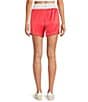 Free People FP Movement In The Ring Floral Paneled Drawstring Shorts, Color:Ballet Slipper Combo - Image 2