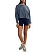 Free People FP Movement Inspire Layer Crew Neckline Long Sleeve Pullover, Color:Midnight Navy - Image 4
