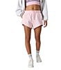 FP Movement Knockout Mid Rise Split Hem French Terry Shorts - Image 1
