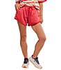 FP Movement Knockout Mid Rise Split Hem French Terry Shorts - Image 1