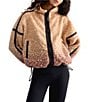 FP Movement Mountain High Printed Long Sleeve High Neck Full-Zip Fleece Jacket - Image 1