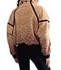 FP Movement Mountain High Printed Long Sleeve High Neck Full-Zip Fleece Jacket - Image 2