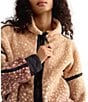 FP Movement Mountain High Printed Long Sleeve High Neck Full-Zip Fleece Jacket - Image 4