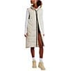 Free People FP Movement On The Move Packable Puffer Sleeveless Knee Length Vest, Color:Muted Beige - Image 1