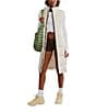 Free People FP Movement On The Move Packable Puffer Sleeveless Knee Length Vest, Color:Muted Beige - Image 4